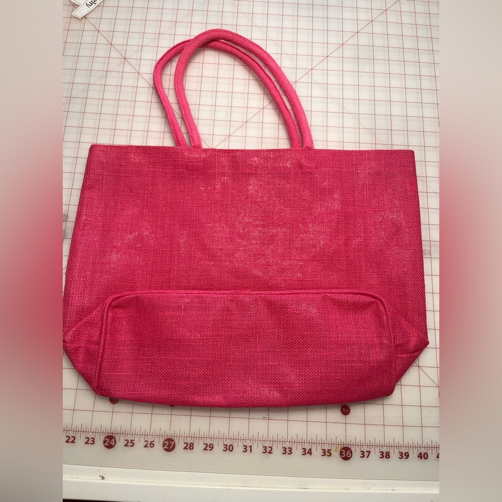 Source Unknown Pink Sequin Tote Bag - image 3
